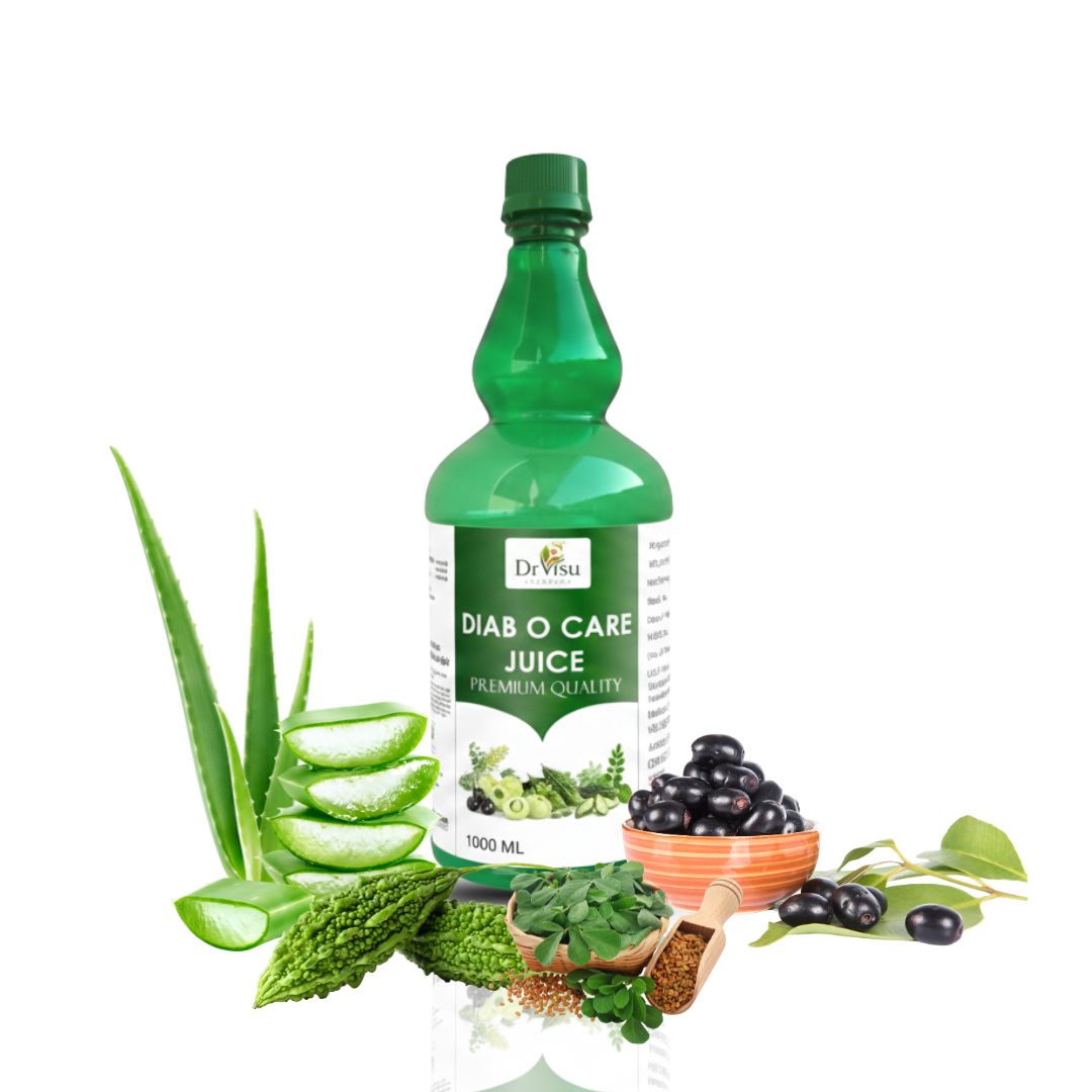 Dr Visu Diab Care Juice 1000 ml | Herbal Wellness Juice