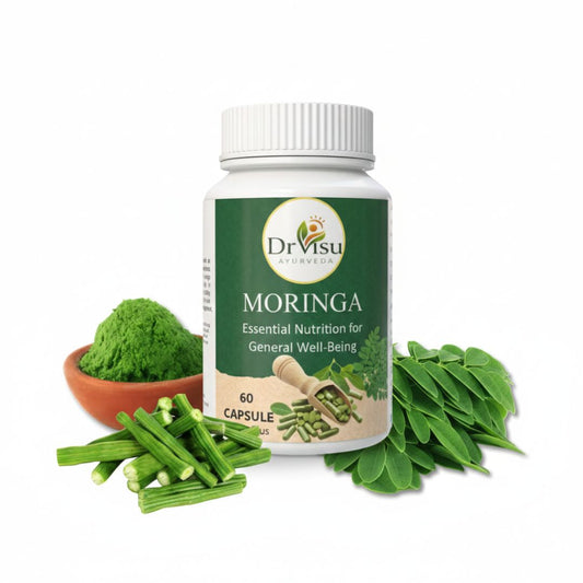 Dr Visu Morin Plus Moringa Capsules 60 Capsules | Herbal Nutrition Supplement