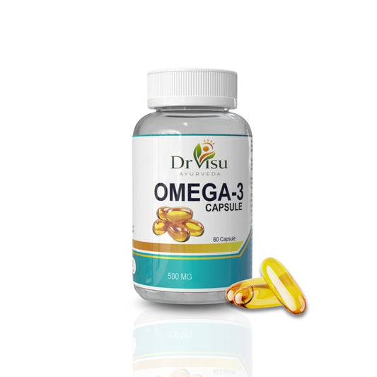 Dr Visu Omega 3 Capsules | Nutritional Supplement | 60 Capsules