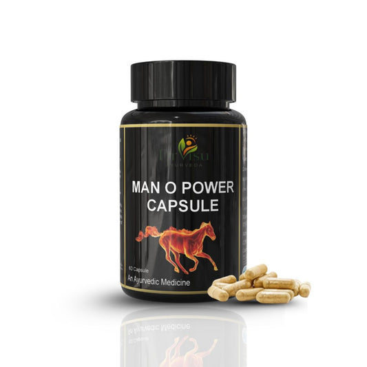 Dr Visu Man O Power Capsules 60 Capsules | Herbal Wellness Supplement