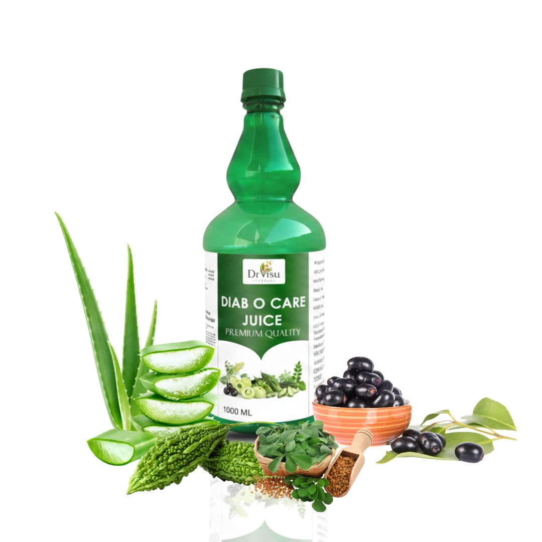 Dr Visu Diab Care Juice 1000 ml | Herbal Wellness Juice