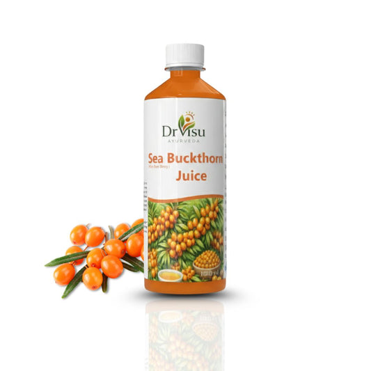 Dr Visu Sea Buckthorn Juice 1000 ml | Natural Herbal Wellness Juice